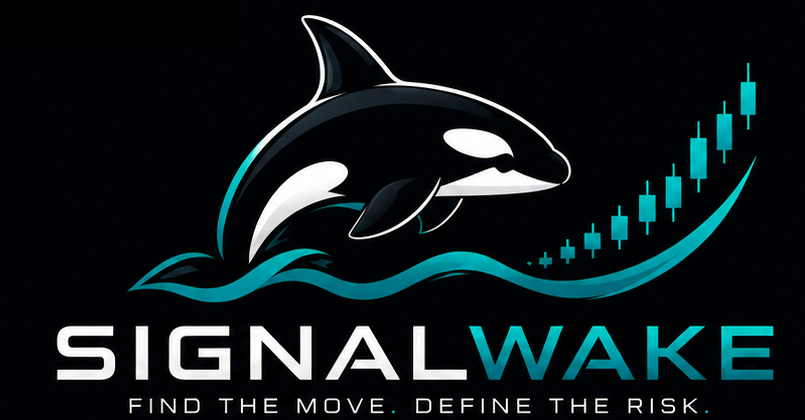 SignalWake — Find the move. Define the risk.